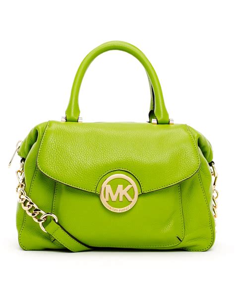 lime green designer purse|lime green michael kors purse.